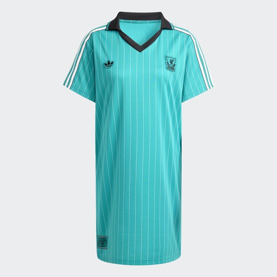 Liverpool T-Shirt Dress Terrace Icons - Sea Green Women-SoccerKits Hub | Buy Soccer Jerseys Online